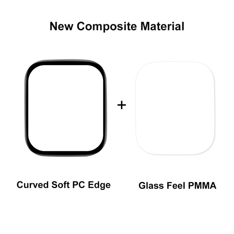 For Amazfit Bip 5 / Bip 5 Pro 2pcs ENKAY 3D Full Coverage Soft PC Edge PMMA HD Screen Film - Screen Protector by ENKAY | Online Shopping South Africa | PMC TechLife