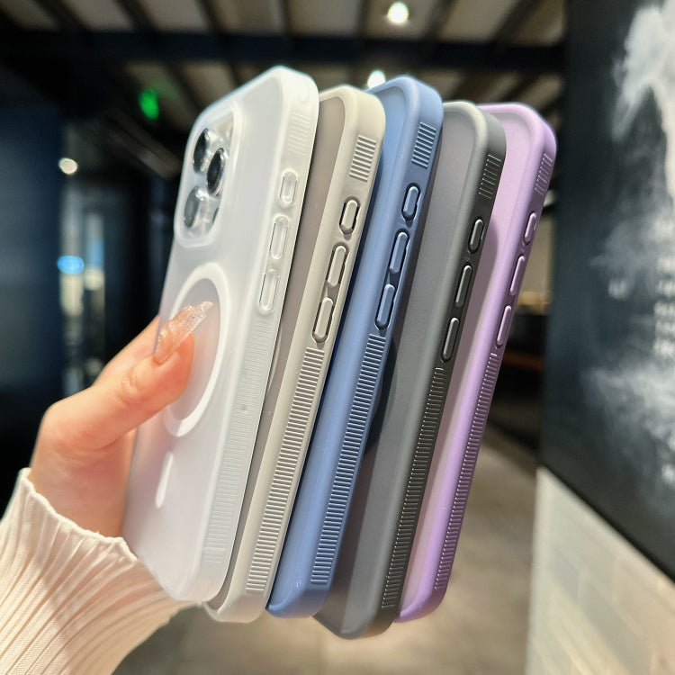 For iPhone 11 Transparent TPU Hybrid PC Magsafe Phone Case(Grey) - free shipping - PMC TechLife - Order now!