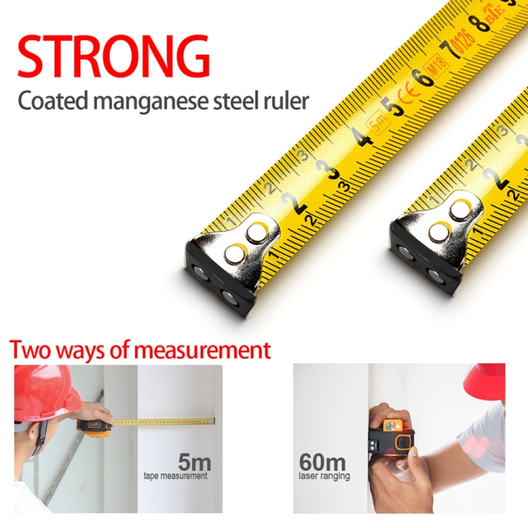 SNDWAY SW-TM40 40m Digital Range Finder Laser Distance Meter Tape Multi-function Self-Locking Hand Tool Device - Laser Rangefinder by SNDWAY | Online Shopping South Africa | PMC Jewellery | Buy Now Pay Later Mobicred