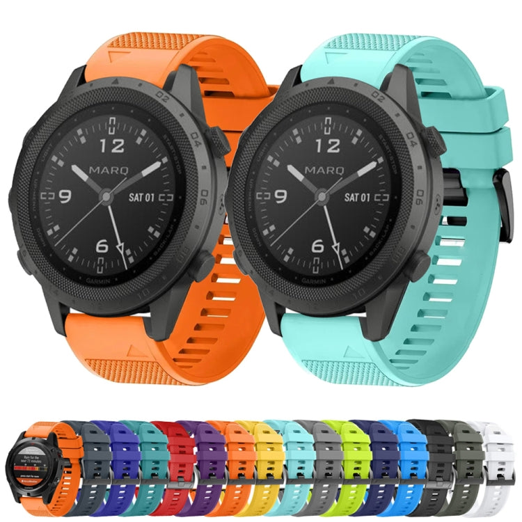 Compatible with Garmin Fenix 7 22mm Quick Release Silicone Watch Band(Red) - free shipping - PMC TechLife - Order now!