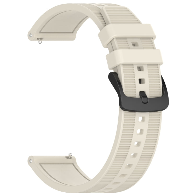 For Huawei Watch GT3 46mm 22mm Textured Silicone Solid Color Watch Band(Starlight) - Watch Bands by PMC TechLife | Online Shopping South Africa | PMC TechLife