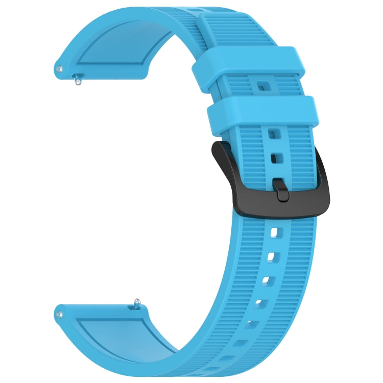 For Honor Watch GS 3i 22mm Textured Silicone Solid Color Watch Band(Sky Blue) - free shipping - PMC TechLife - Order now!