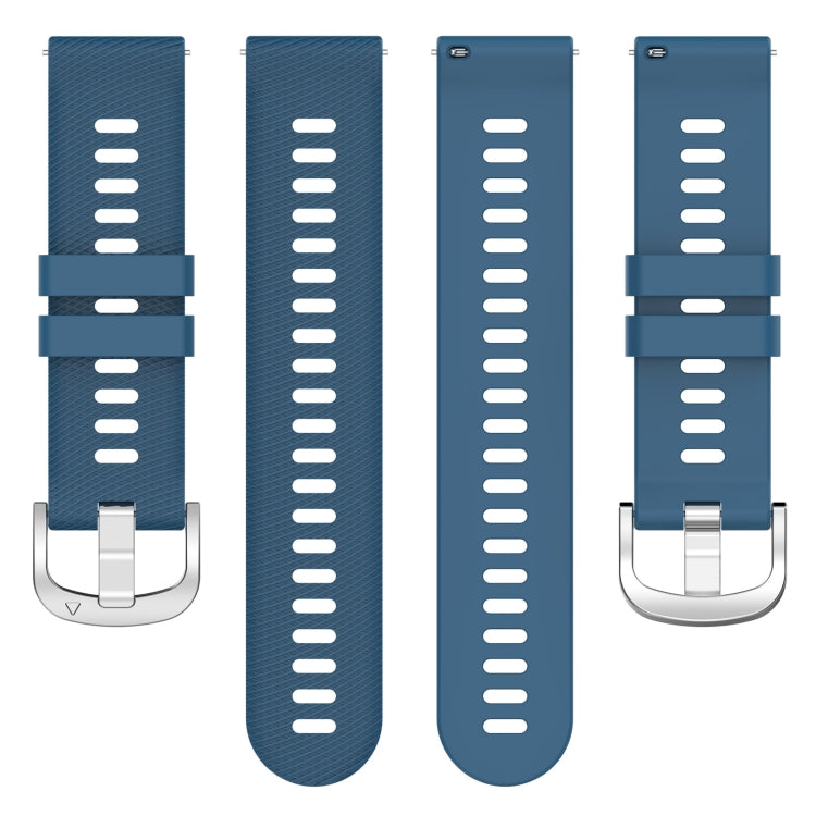Compatible with Garmin D2 Air X10 43mm Cross Texture Silicone Watch Band(Dark Blue) - free shipping - PMC TechLife - Order now!