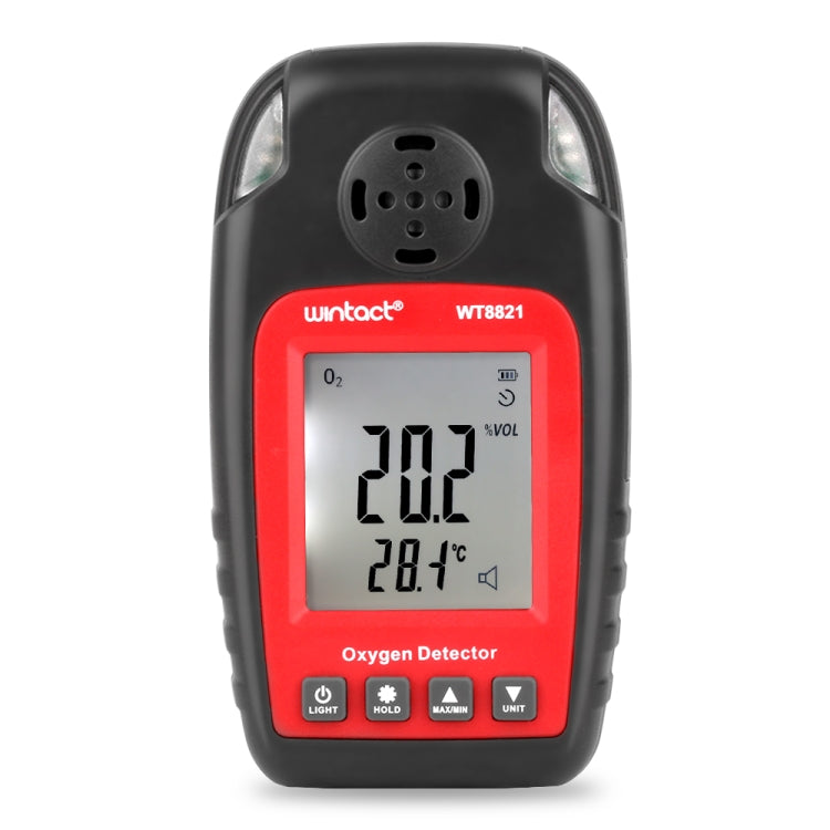 WINTACT WT8821 Oxygen Detector Independent Oxygen Gas Sensor Warning-up High Sensitive Poisoning Alarm Detector - free shipping - PMC TechLife - Order now!