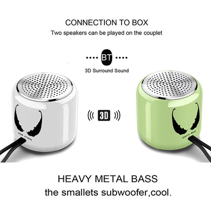 M9 Bluetooth5.0 Subwoofer Portable Speaker Aluminium Alloy Body Music Player(Black) - Mini Speaker by PMC Jewellery | Online Shopping South Africa | PMC Jewellery