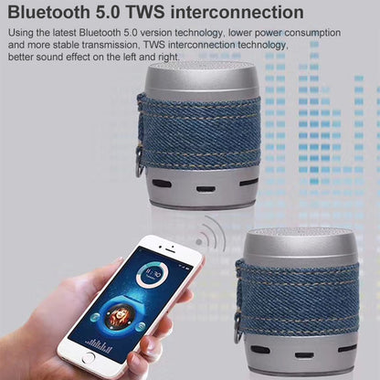 EWA A113 Portable Super Mini Bluetooth Speaker Wireless Bass Subwoofer Boom Box Speakers(Dark Grey) - Mini Speaker by EWA | Online Shopping South Africa | PMC Jewellery | Buy Now Pay Later Mobicred