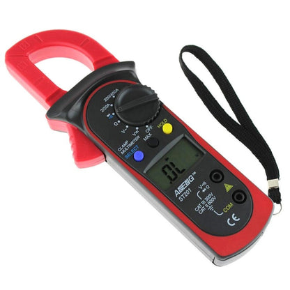ANENG ST201 AC And DC Digital Clamp Multimeter Voltage And Current Measuring Instrument Tester(Red) - Digital Multimeter by ANENG | Online Shopping South Africa | PMC Jewellery