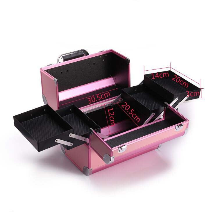 Professional Makeup Box Beauty Salon Manicure Toolbox, Color:Noble Powder - Storage Boxes by PMC Jewellery | Online Shopping South Africa | PMC Jewellery