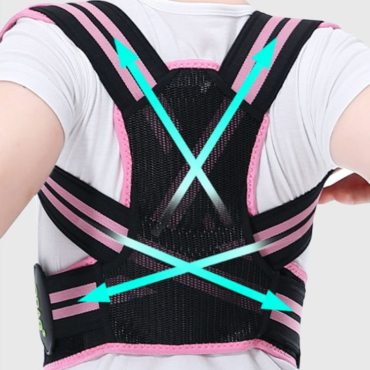 Children Kyphosis Correction Belt Strengthens Support and Fixes Straight Back Artifact, Size:S(Pink) - Corrector by PMC Jewellery | Online Shopping South Africa | PMC Jewellery