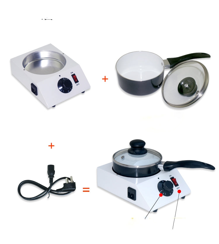 Chocolate Melting Machine With Adjustable Thermostat Melting Wax Machine, Size:29x22x19cm(White) - Electric Skillets by PMC Jewellery | Online Shopping South Africa | PMC Jewellery