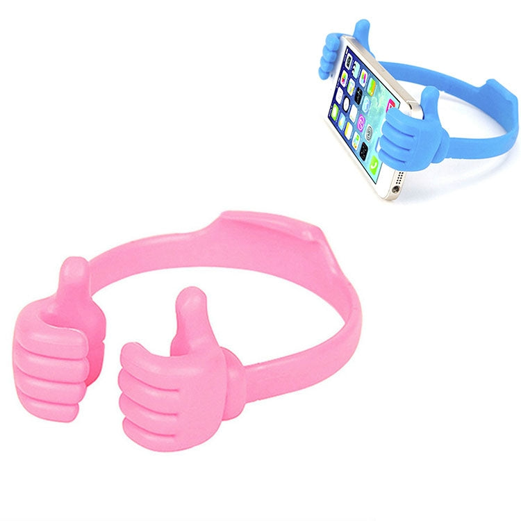 3 PCS Multifunction Universal Phone Holder Tablet PC Stand Lazy Bracket(Pink) - Desktop Holder by PMC TechLife | Online Shopping South Africa | PMC TechLife