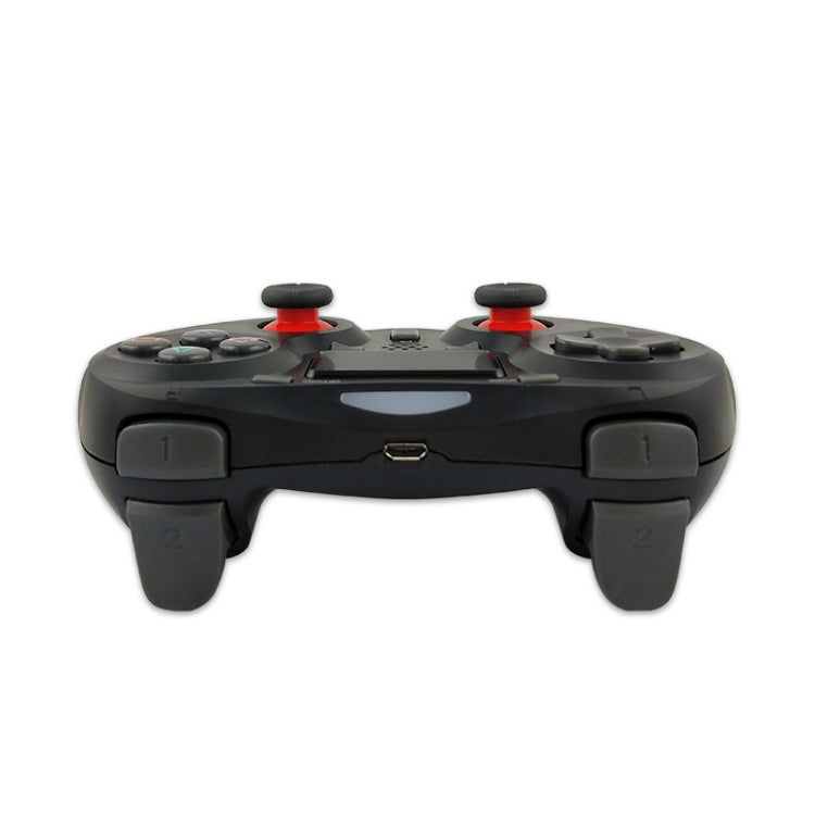 Rubberized Wireless Game Controller Bluetooth Handle for PS4 Host(black B) - Gamepads by PMC TechLife | Online Shopping South Africa | PMC TechLife | Buy Now Pay Later Mobicred