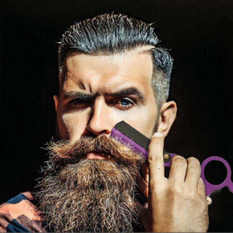 Stainless Steel Vintage Razor Thumb Razor(Purple) - free shipping - PMC TechLife - Order now!