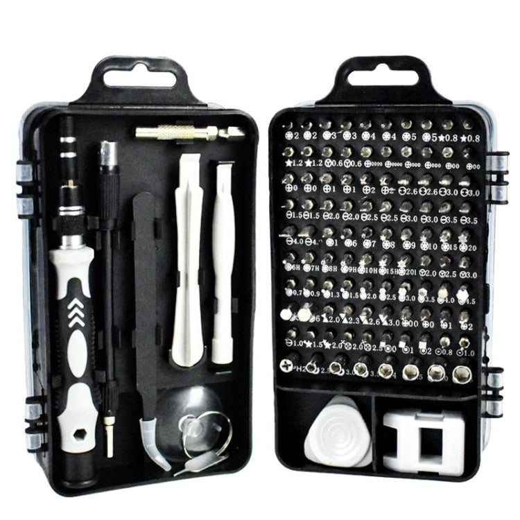 110 in 1 Magnetic Plum Screwdriver Mobile Phone Disassembly Repair Tool(Black) - Screwdriver Set by PMC TechLife | Online Shopping South Africa | PMC TechLife