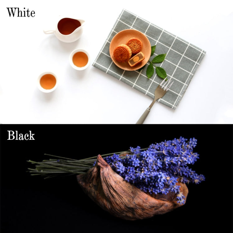 70x140cm Shooting Background Board PVC Matte Board Photography Background Cloth Solid Color Shooting Props(White) -  by PMC TechLife | Online Shopping South Africa | PMC TechLife