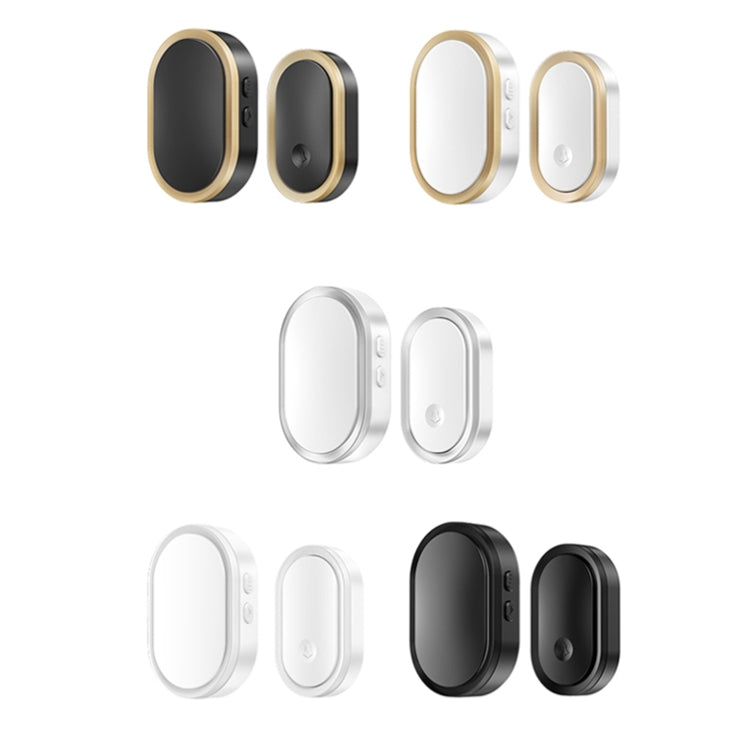 CACAZI A99 Home Smart Remote Control Doorbell Elderly Pager, Style:US Plug(Black) - free shipping - PMC TechLife - Order now!