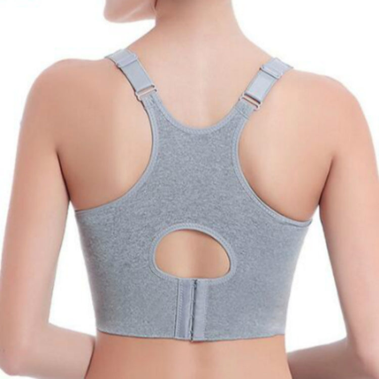 Wireless Sporty Shockproof Running Push Up Sports Bra, Size:L(White) - Ladies Underwear by PMC Jewellery | Online Shopping South Africa | PMC Jewellery