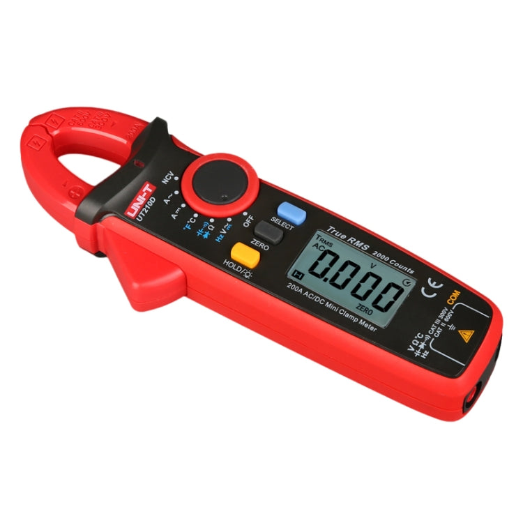 UNI-T UT210D 200A Digital Clamp Meter AC DC Voltage Detector - free shipping - PMC TechLife - Order now!
