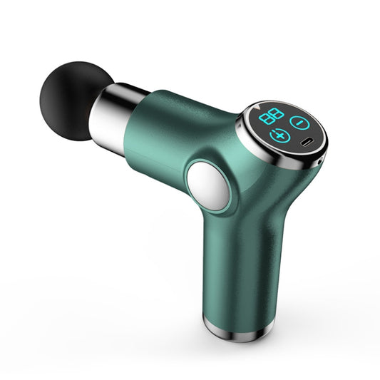 K515 Mini Fascia Gun Fitness Relax Muscle Massage Gun(LCD Version 32 Gears (Green)) - Massage gun & Accessories by PMC Jewellery | Online Shopping South Africa | PMC Jewellery