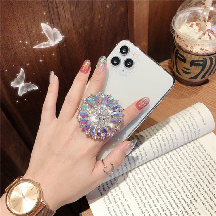 2 PCS Lazy Man Live Shooting Mobile Phone Rotating Ring Buckle Holder, Style:Round Pearl - Ring Holder by PMC TechLife | Online Shopping South Africa | PMC TechLife