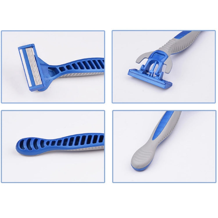 1 Set Five-layer Stainless Steel Men Disposable Manual Razor Induction Rotary Cutter Head - free shipping - PMC TechLife - Order now!