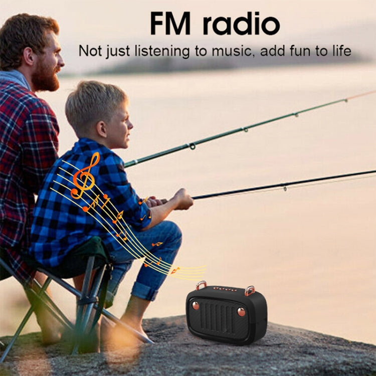 BS32D Wireless Bluetooth Speaker Cartoon Subwoofer Outdoor Card Portable Mini Speaker(Orange) - Mini Speaker by PMC TechLife | Online Shopping South Africa | PMC TechLife