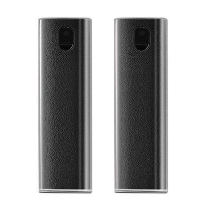 2 PCS Computer Mobile Phone Screen Cleaning Portable Spray Bottle(Space Gray (with Shell and Packaging)) - Disinfector by PMC Jewellery | Online Shopping South Africa | PMC Jewellery
