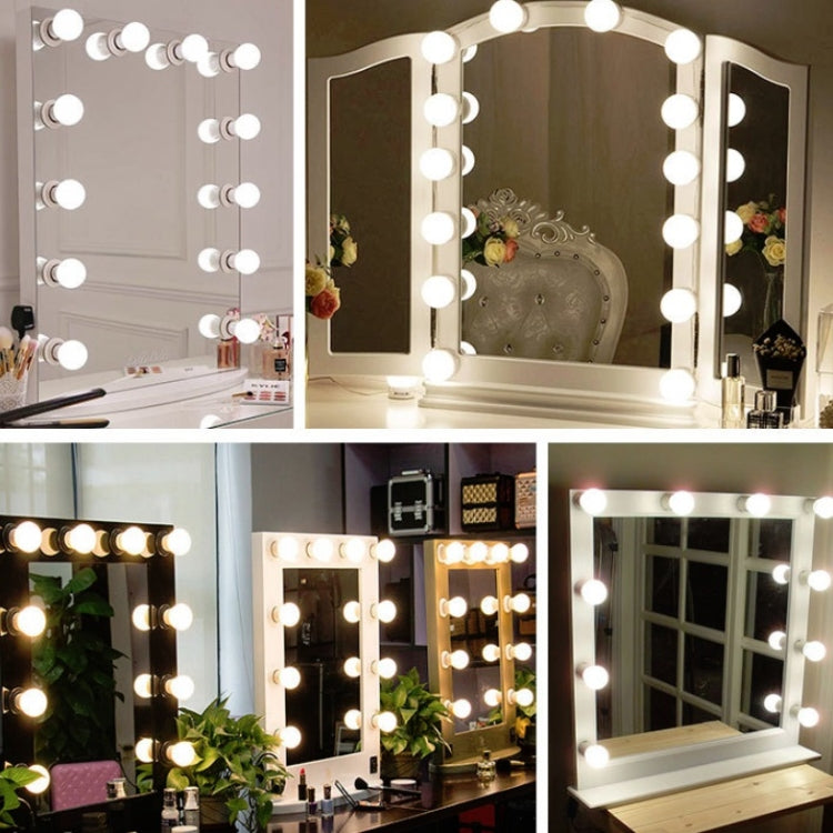 10  LEDs Mirror Front Light Dimmable Makeup Mirror USB Touch Control Light - free shipping - PMC TechLife - Order now!