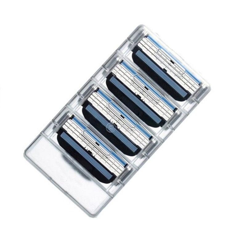 2 SET 3 Layers Men Shaving Razor Blades Manual Blades Beard Shaver Trimmer - Manual Razor by PMC Jewellery | Online Shopping South Africa | PMC Jewellery