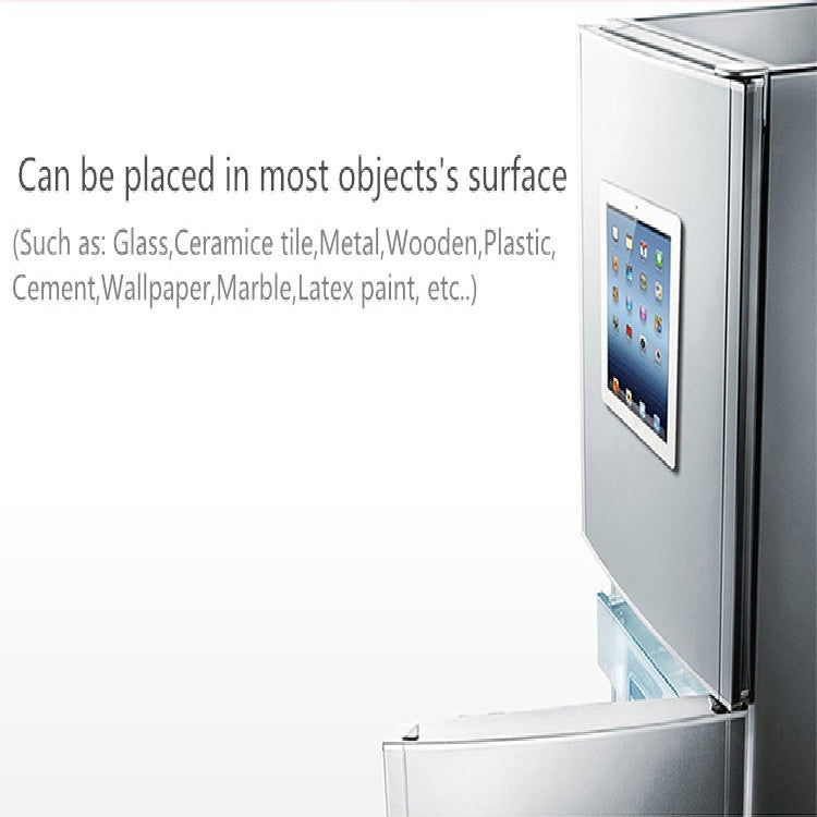 Wall-mounted iPad Magnetic Adsorption Universal Sticker Mobile Phone Wall Bracket(White B) - Hand-Sticking Bracket by PMC TechLife | Online Shopping South Africa | PMC TechLife
