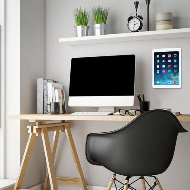 Wall-mounted iPad Magnetic Adsorption Universal Sticker Mobile Phone Wall Bracket(White A) - Hand-Sticking Bracket by PMC TechLife | Online Shopping South Africa | PMC TechLife