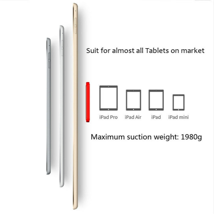 Wall-mounted iPad Magnetic Adsorption Universal Sticker Mobile Phone Wall Bracket(White A) - Hand-Sticking Bracket by PMC TechLife | Online Shopping South Africa | PMC TechLife