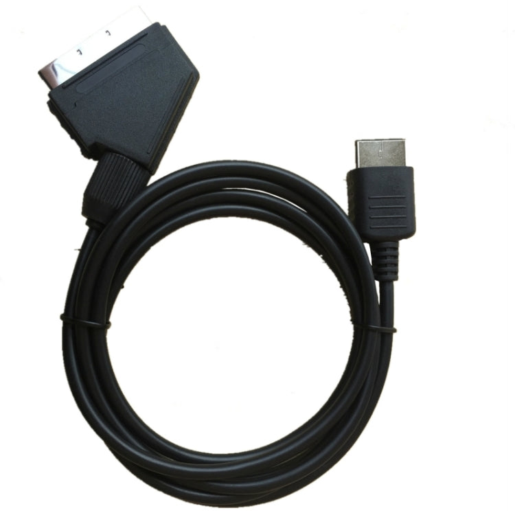 1.8m For Sony PS2/PS3 RGB SCART Cable TV AV Lead Replacement Connection Cable For PAL/NTSC Consoles - Adapter & Cables by PMC TechLife | Online Shopping South Africa | PMC TechLife