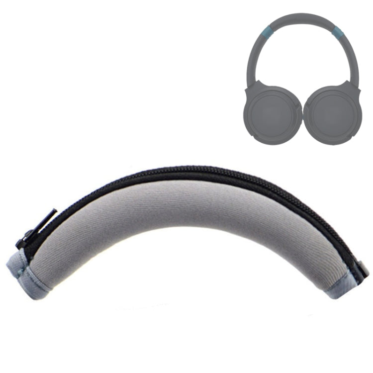 2 PCS Headset Head Beam Protective Cover for Audio-Technica ATH-S200BT(Gray) - Earmuff & Pad by PMC Jewellery | Online Shopping South Africa | PMC Jewellery