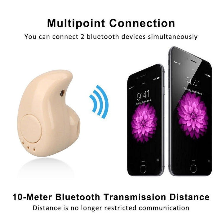 S530 Mini In-ear Sport Handsfree Wireless Bluetooth Earphone, with Microphone(pink) - Bluetooth Earphone by PMC TechLife | Online Shopping South Africa | PMC TechLife