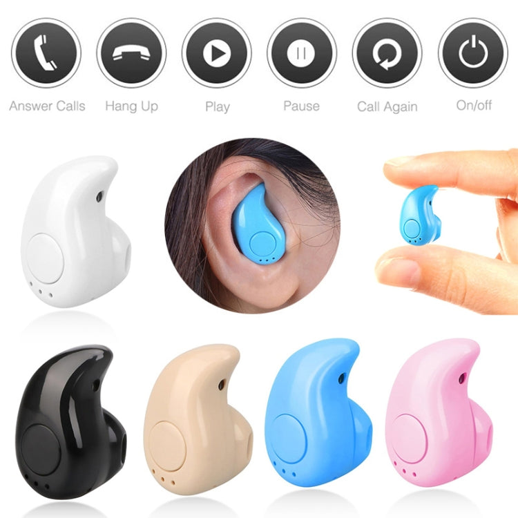 S530 Mini In-ear Sport Handsfree Wireless Bluetooth Earphone, with Microphone(pink) - Bluetooth Earphone by PMC TechLife | Online Shopping South Africa | PMC TechLife