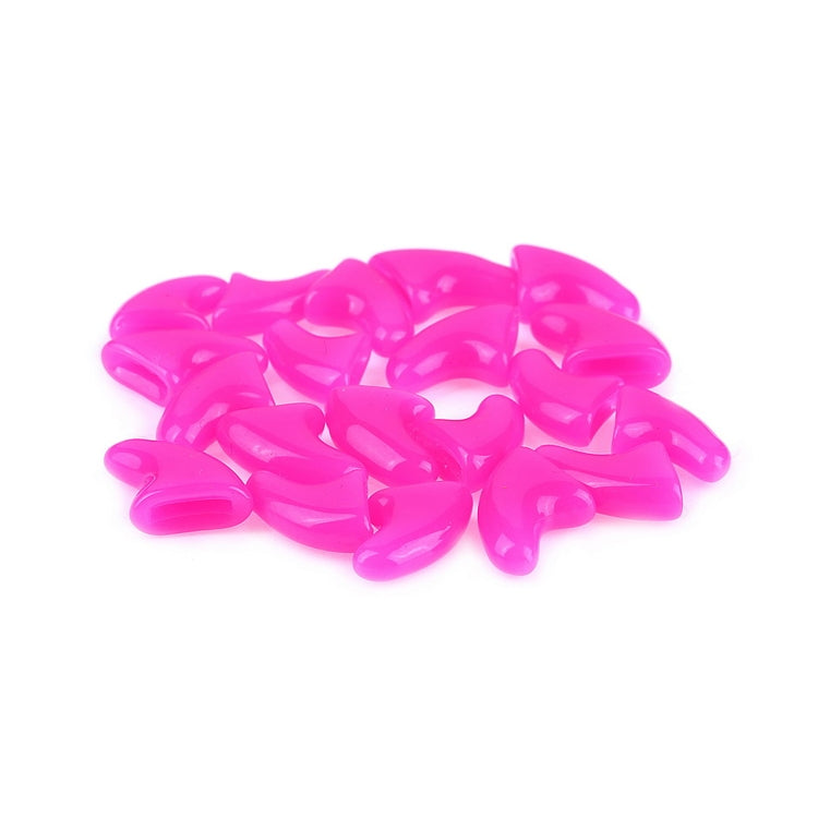 20 PCS Silicone Soft Cat Nail Caps / Cat Paw Claw / Pet Nail Protector/Cat Nail Cover, Size:S(Rose Red) - Pet Care by PMC Jewellery | Online Shopping South Africa | PMC Jewellery