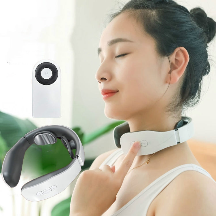 Cervical Massager Electromagnetic Pulse Heating Neck Protector, Style:Charging - free shipping - PMC TechLife - Order now!