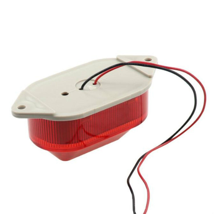 AC220V Led Mini Strobe Signal Warning Light Silent Warning Light(Red) - Warning Lights by PMC TechLife | Online Shopping South Africa | PMC TechLife