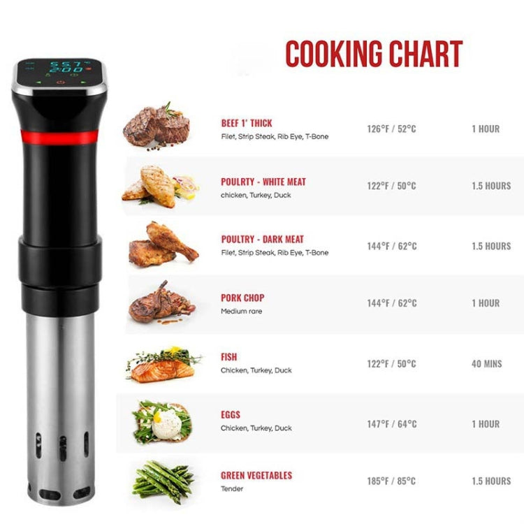 Low Temperature Slow Cooker Thawed Vacuum Steak Machine, Plug Type:EU Plug - Gadgets by PMC Jewellery | Online Shopping South Africa | PMC Jewellery