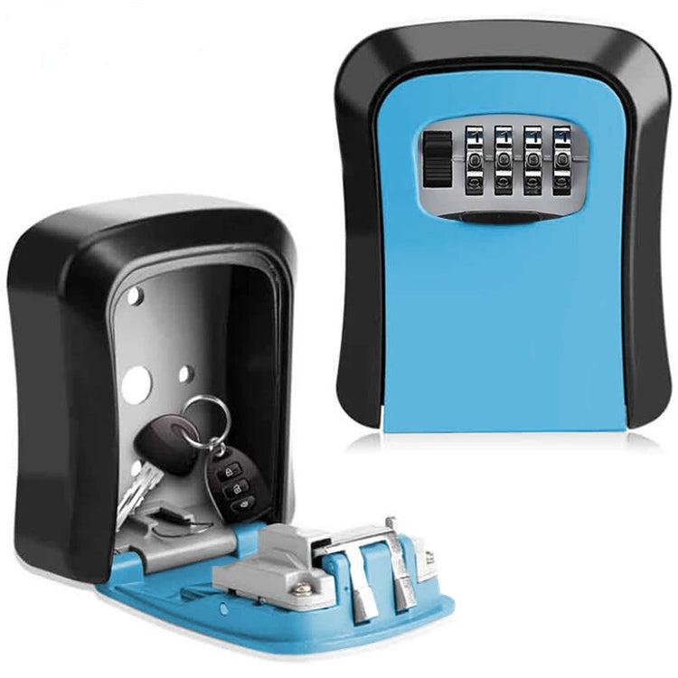 HG2 Arc Wall Mounted Password Key Box(Blue) - Safety Box by PMC TechLife | Online Shopping South Africa | PMC TechLife | Buy Now Pay Later Mobicred