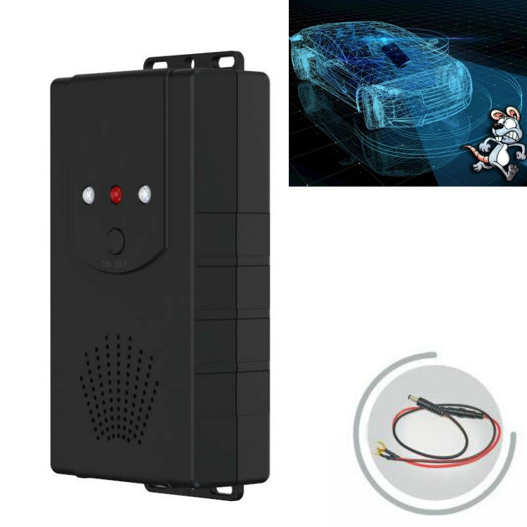 Ultrasonic Car Repeller Car Engine Compartment Electronic Repeller Micro-Light Wave Insect Repellent, Specification: Universal (Black) - free shipping - PMC TechLife - Order now!