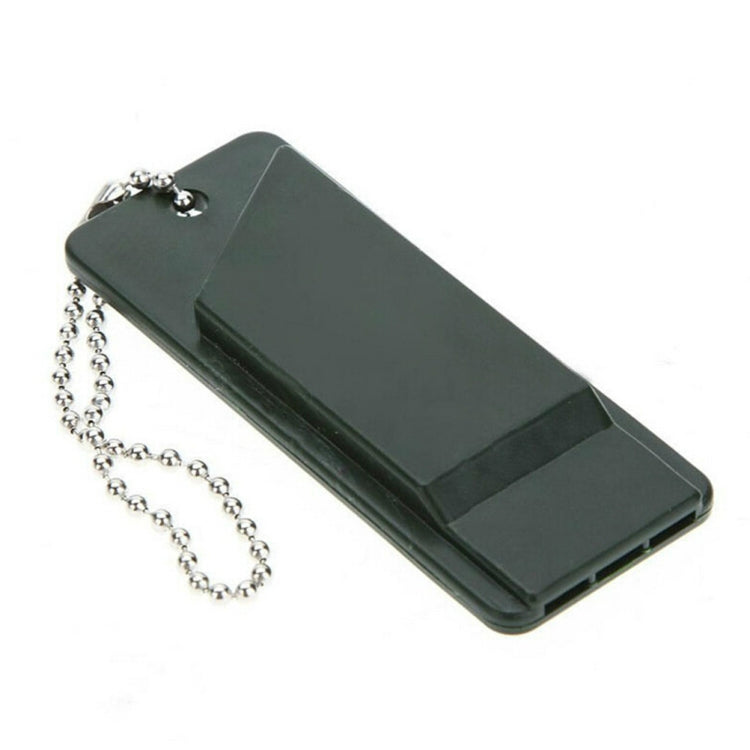 10 PCS Outdoor Portable Multi-audio Survival Whistle(Army Green) - Emergency Tools by PMC TechLife | Online Shopping South Africa | PMC TechLife
