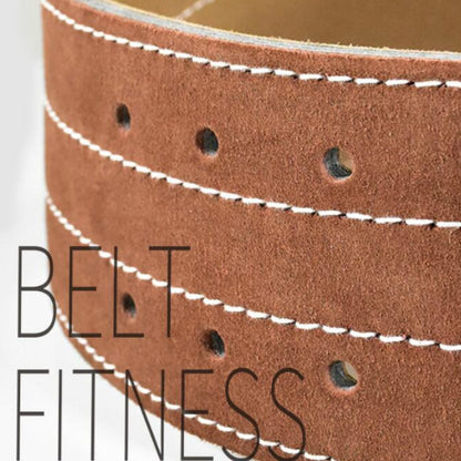 EADEN Cowhide Fitness Waist Protective Belt Squat Weightlifting Waist Support, Size:L(Brown) - Sports Safety by PMC Jewellery | Online Shopping South Africa | PMC Jewellery