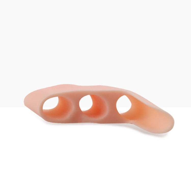 10 Pairs Three-hole Split Toe Protects Thumb External Separator Random Color Delivery - Corrector by PMC Jewellery | Online Shopping South Africa | PMC Jewellery