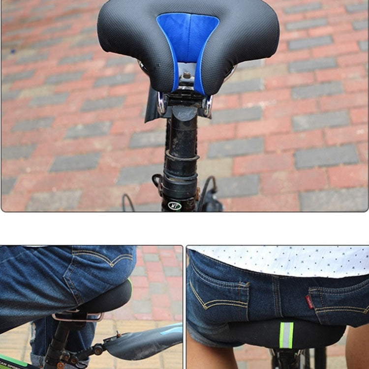 Noseless Bicycle Saddle Mountain Bike Thickened  Soft Cushion(Black) - Bicycle Saddle by PMC TechLife | Online Shopping South Africa | PMC TechLife
