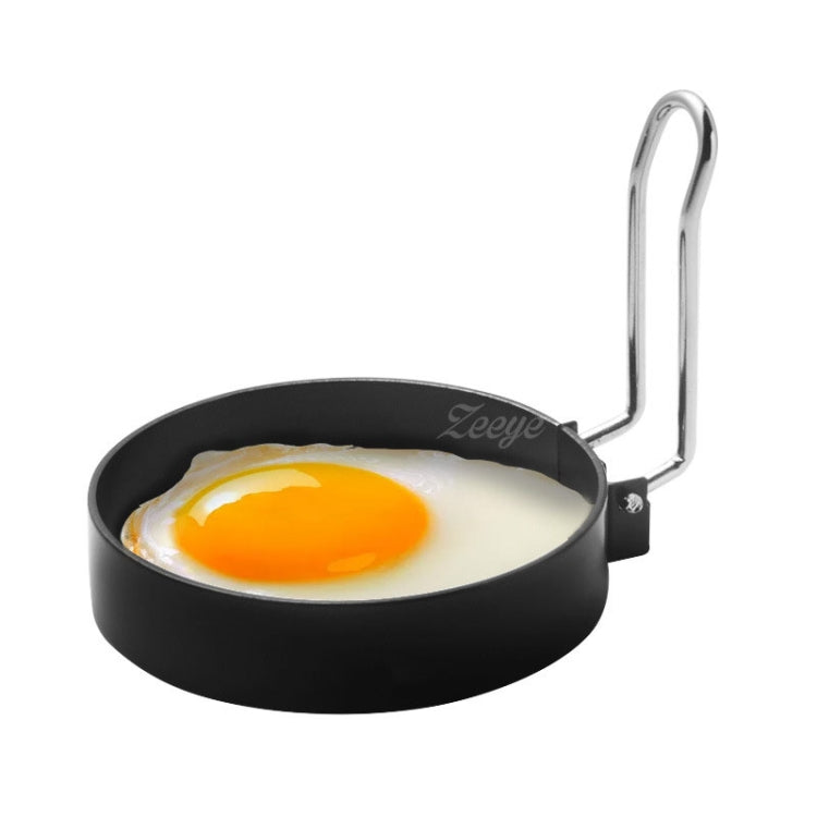 Egg Ring Iron Spray Non-Stick Round Omelette Model Omelette Mold, Specification: 4 PCS + Brush - Food Molds by PMC TechLife | Online Shopping South Africa | PMC TechLife