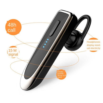 K23 Bluetooth 5.0 Business Wireless Bluetooth Headset, Style:Caller Name(Black Gun) - Bluetooth Earphone by PMC Jewellery | Online Shopping South Africa | PMC Jewellery