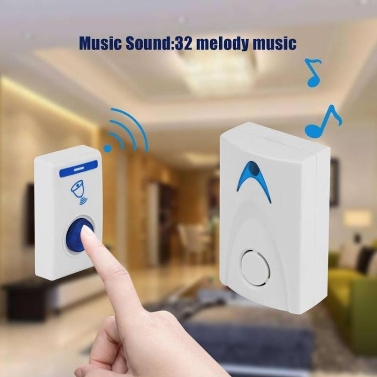 AST-15 Home Wireless Doorbell 1 In 1 Long-Distance Remote Control Electronic Doorbell Old Pager - Wireless Doorbell by PMC Jewellery | Online Shopping South Africa | PMC Jewellery