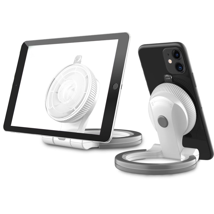 Two-in-one Multifunctional Wall-mounted Desktop Phone Computer Bracket(Black Nano Stickers) - Desktop Holder by PMC TechLife | Online Shopping South Africa | PMC TechLife
